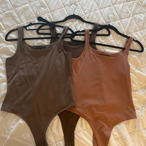 Banana Republic Bodysuits- nudes set of 3